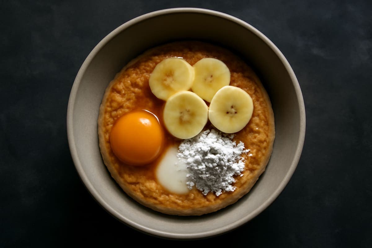 Banana Pancake in a Mug