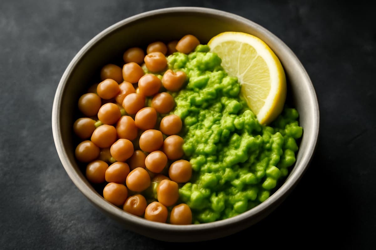 Chickpea Avocado Mash Bowl