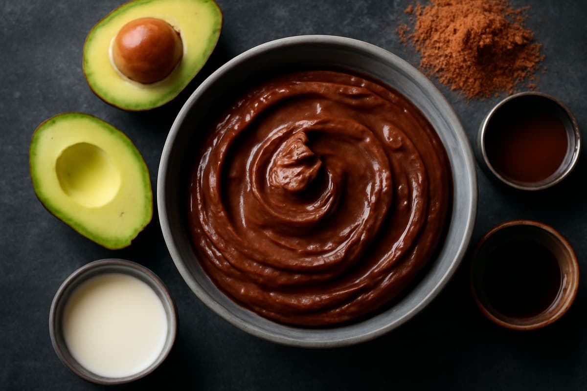 Chocolate Avocado Pudding