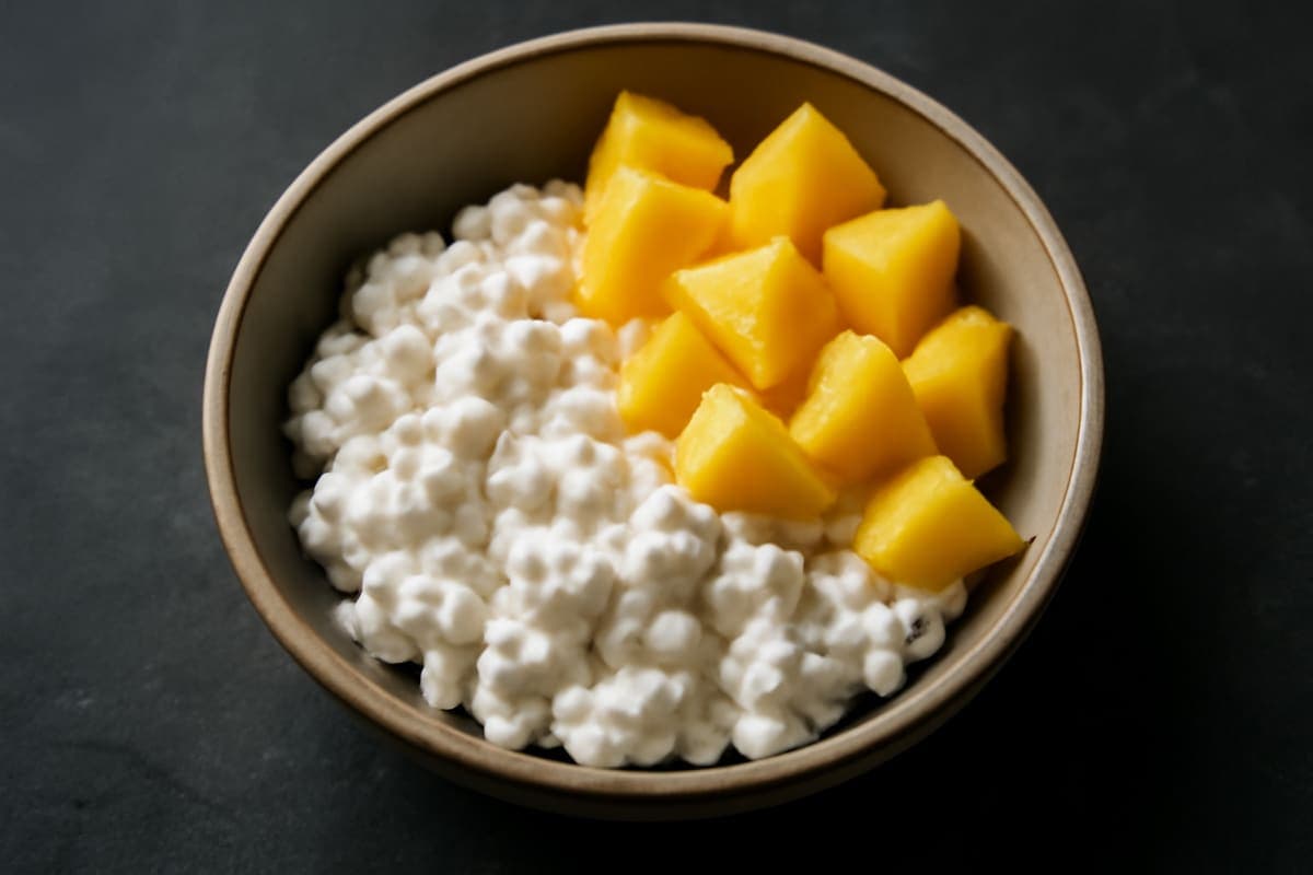 Cottage Cheese and Pineapple Bowl