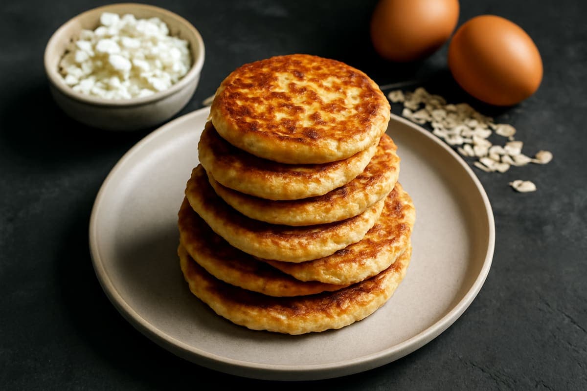 Cottage Cheese Pancakes