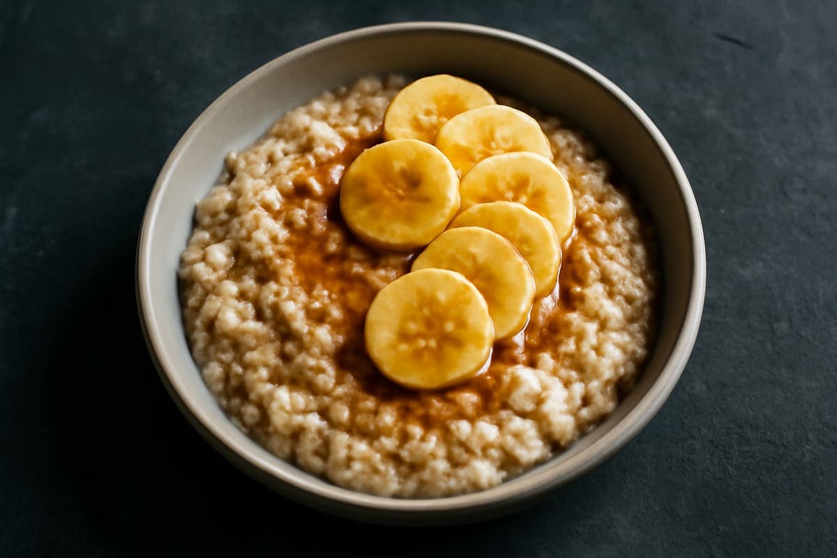 Instant Oatmeal with Fruits