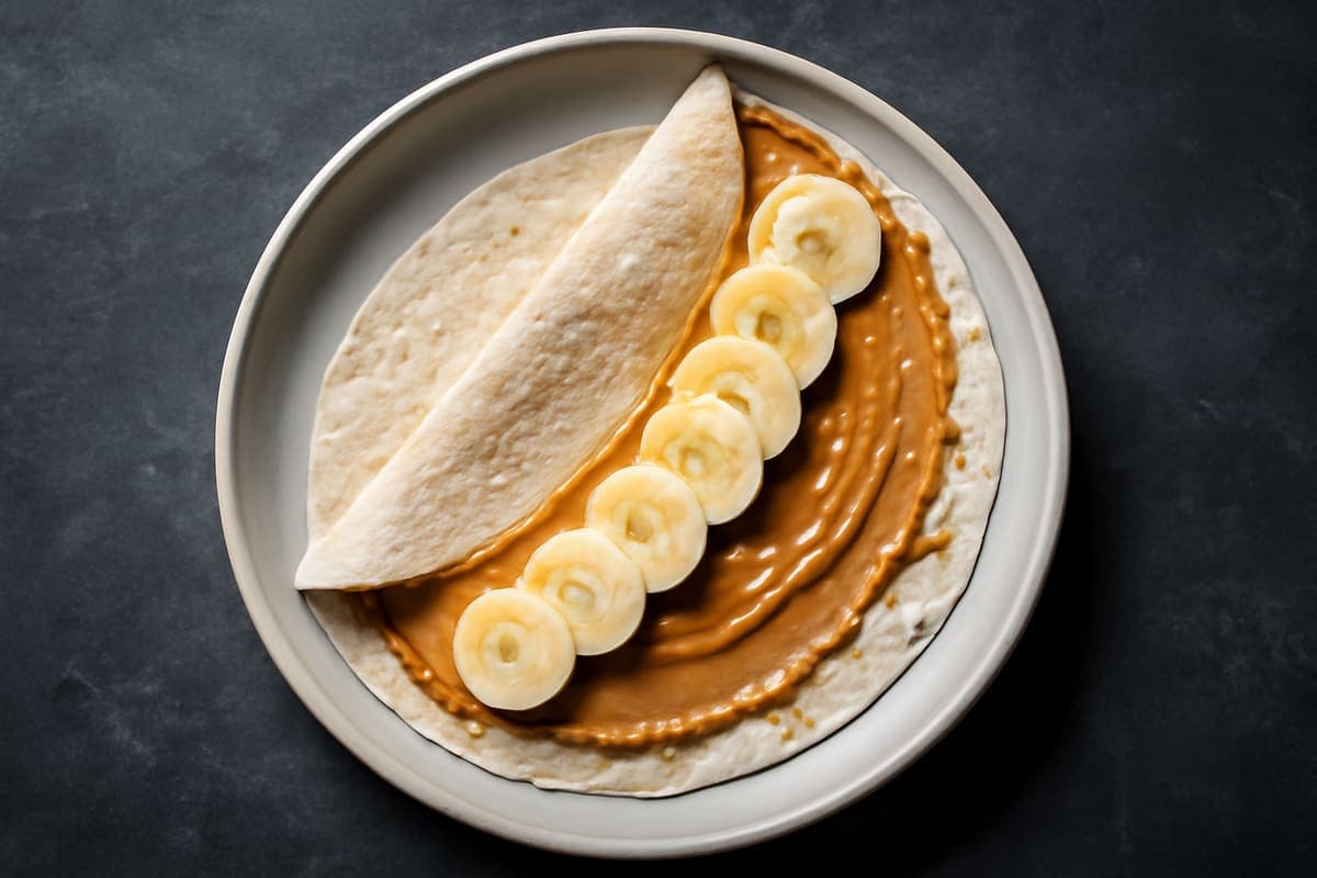 Nut Butter Banana Wrap