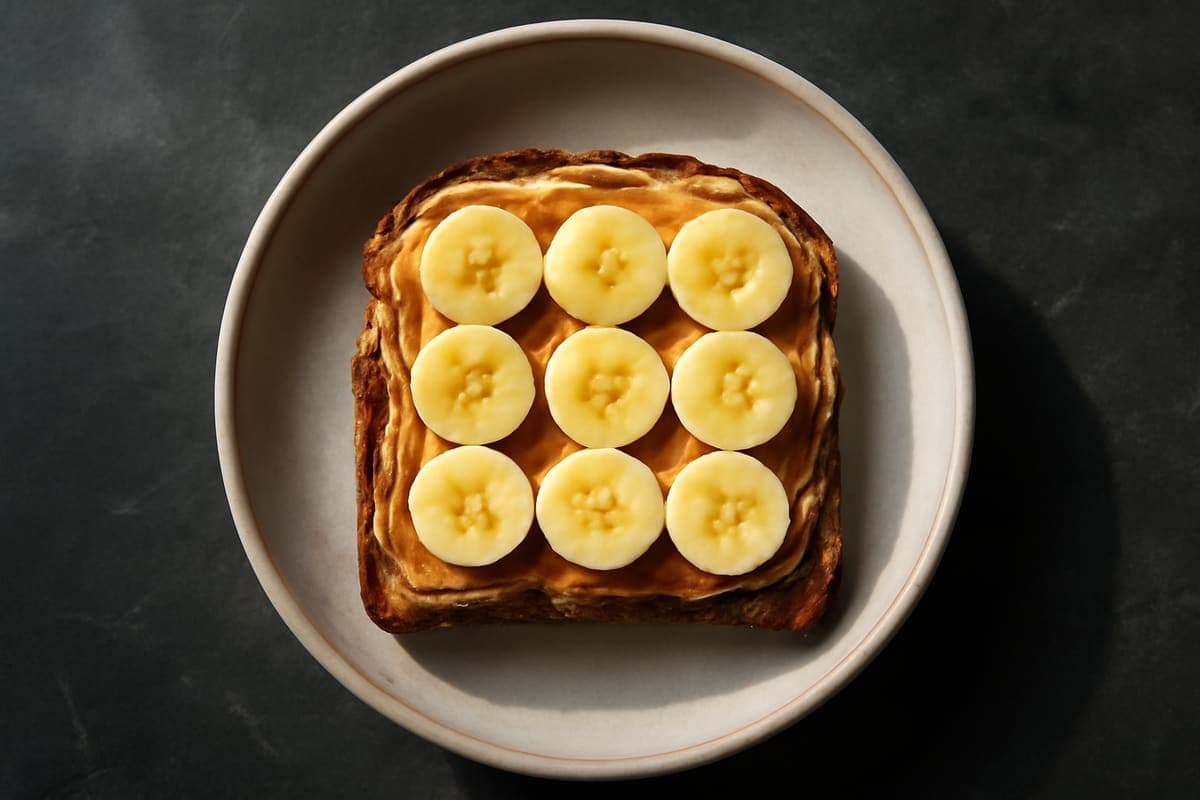 Peanut Butter Banana Toast