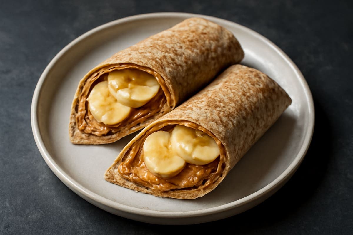 Peanut Butter Banana Wrap