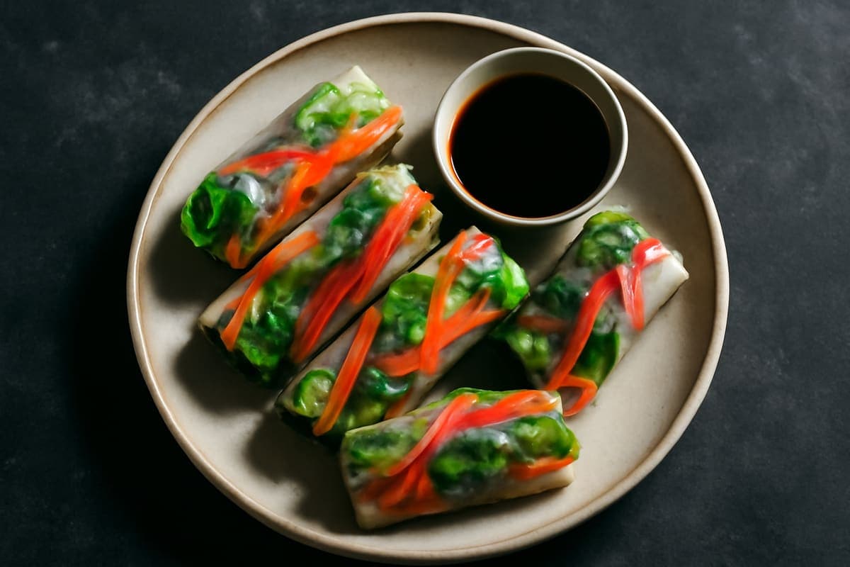 Rice Paper Veggie Rolls