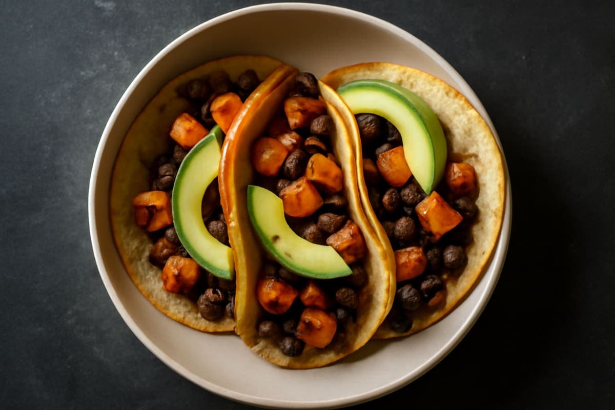 Sweet Potato and Black Bean Tacos