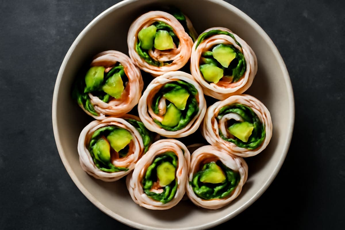 Turkey & Avocado Roll-Ups
