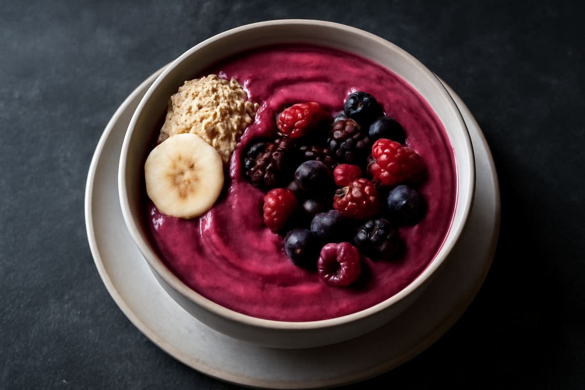 Vegan Berry Protein Smoothie