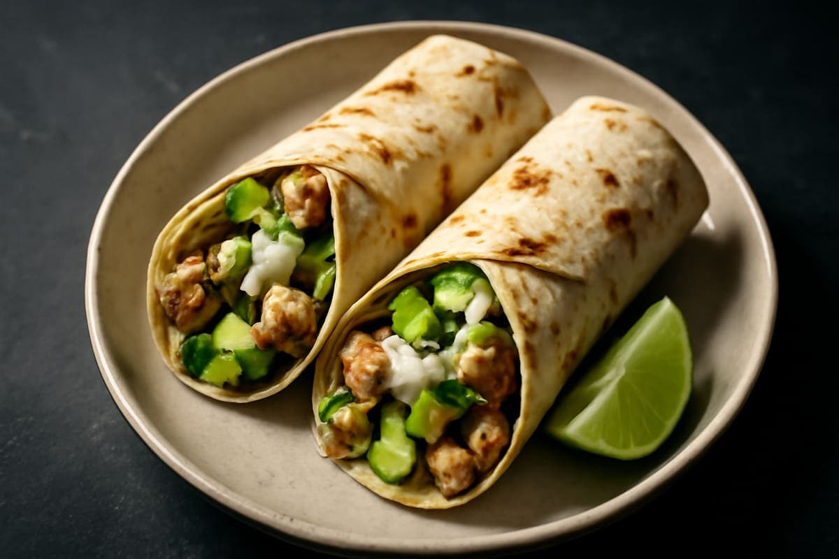 Zesty Chicken & Avocado Wraps
