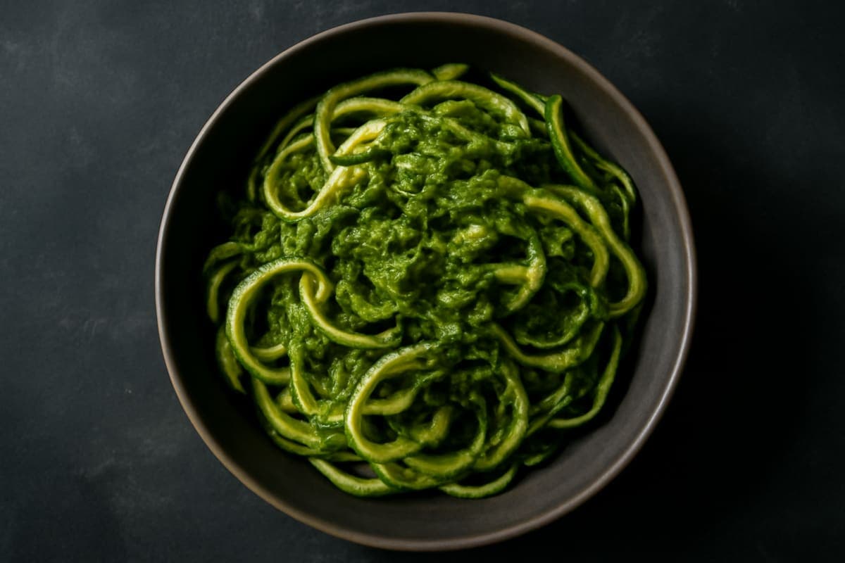 Zucchini Noodles with Pesto